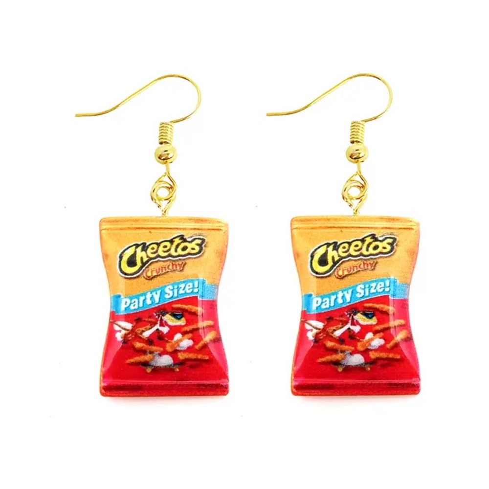 Cheetos Acrylic Earrings🧡